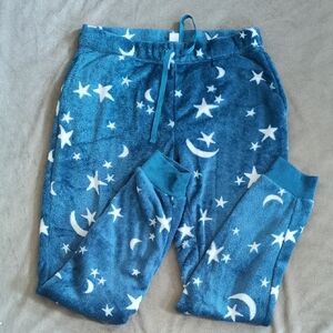 Cozy Blue Starry Night Pajama Pants